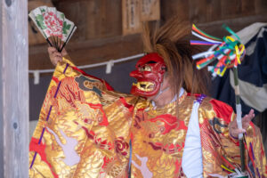 大富神社　大村神楽