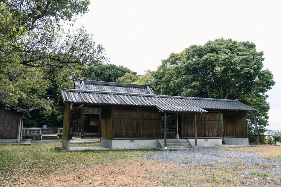 初めて「瀬織津姫」を意識した上毛町・牛頭天王公園の八坂神社 拝殿