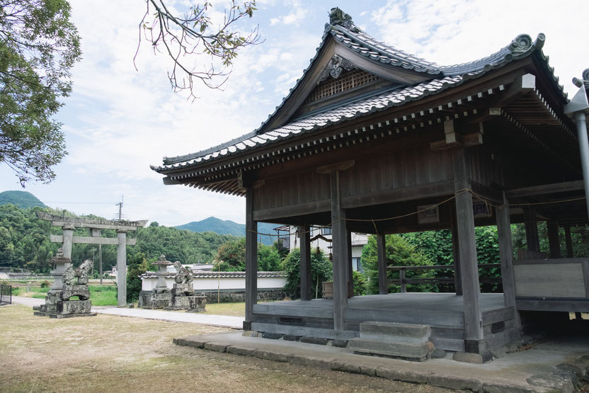 大分県宇佐市 貴船神社(下拝田）