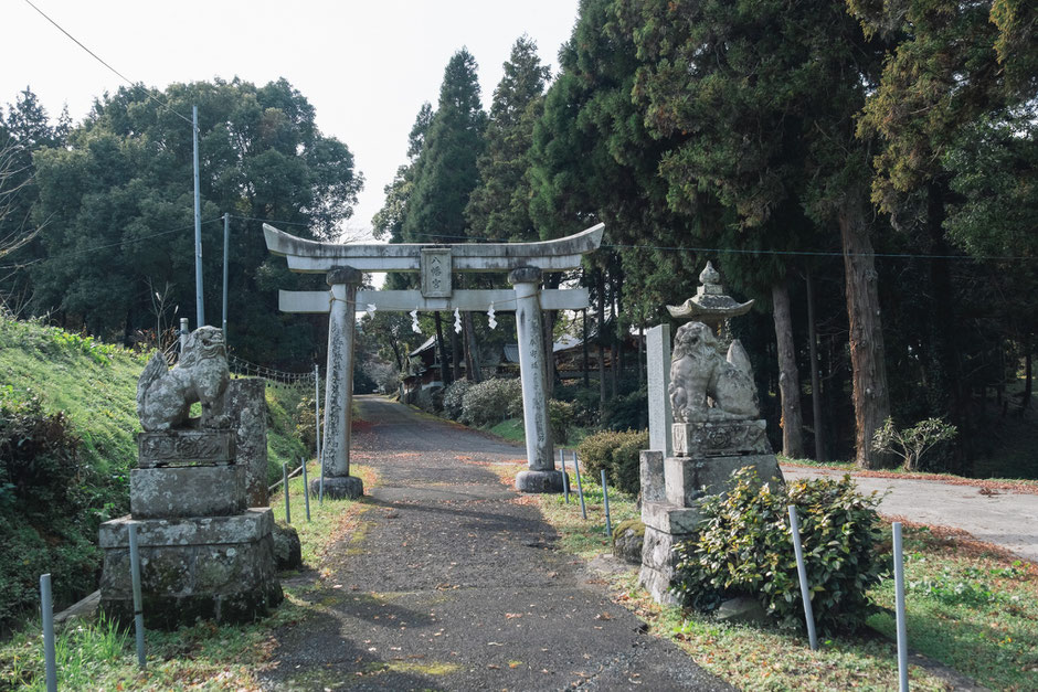 心と体が整う鎮守の杜歩き 妻垣神社(宇佐市)狛犬