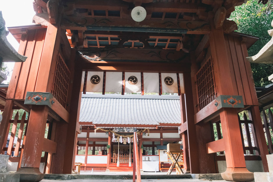 心と体が整う鎮守の杜歩き 妻垣神社(宇佐市)門