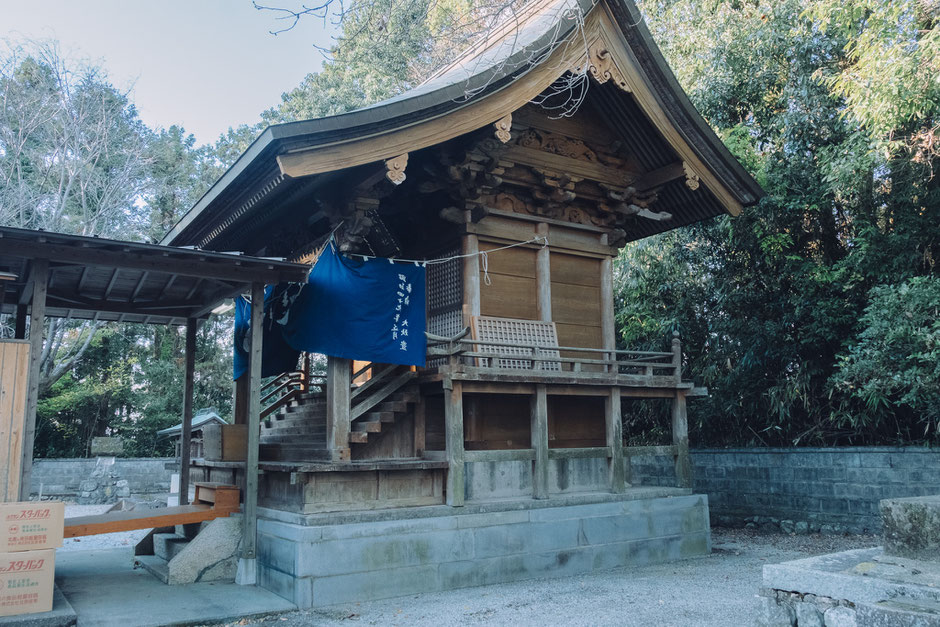 福岡県上毛町垂水 八坂神社 本殿