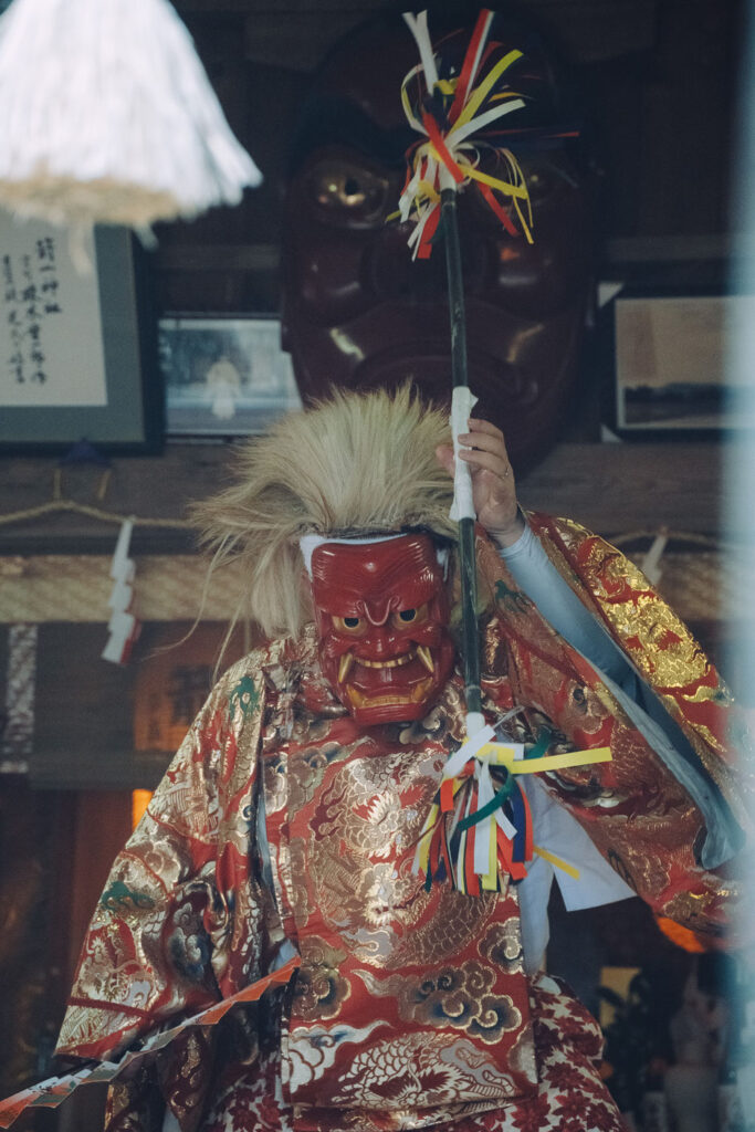 中津市三光(八面山)箭山神社 神幸祭 深秣神楽奉納へ(+唐原神楽助っ人あり)
