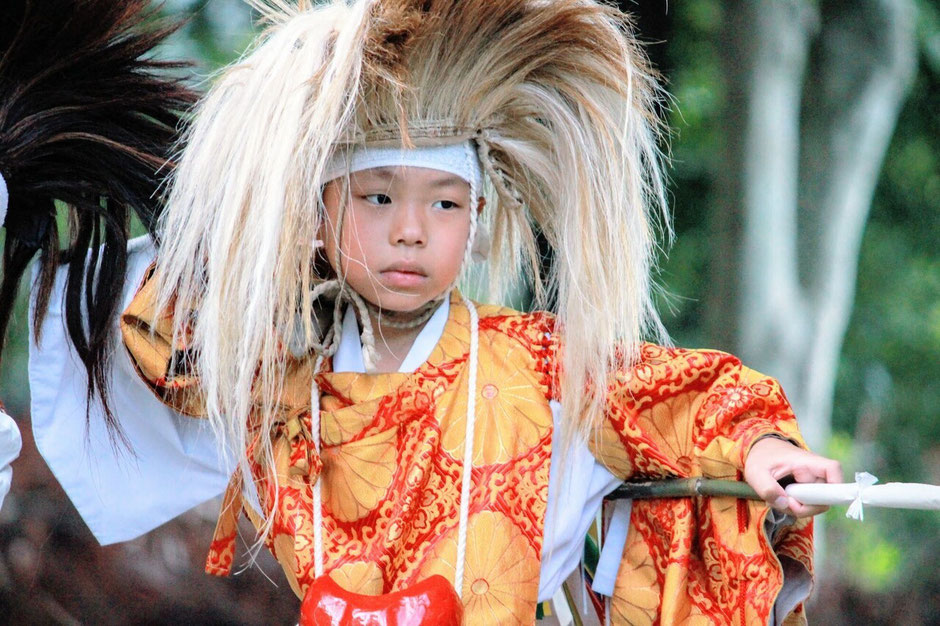 重要無形民俗文化財「唐原神楽」ポスター撮影レポ