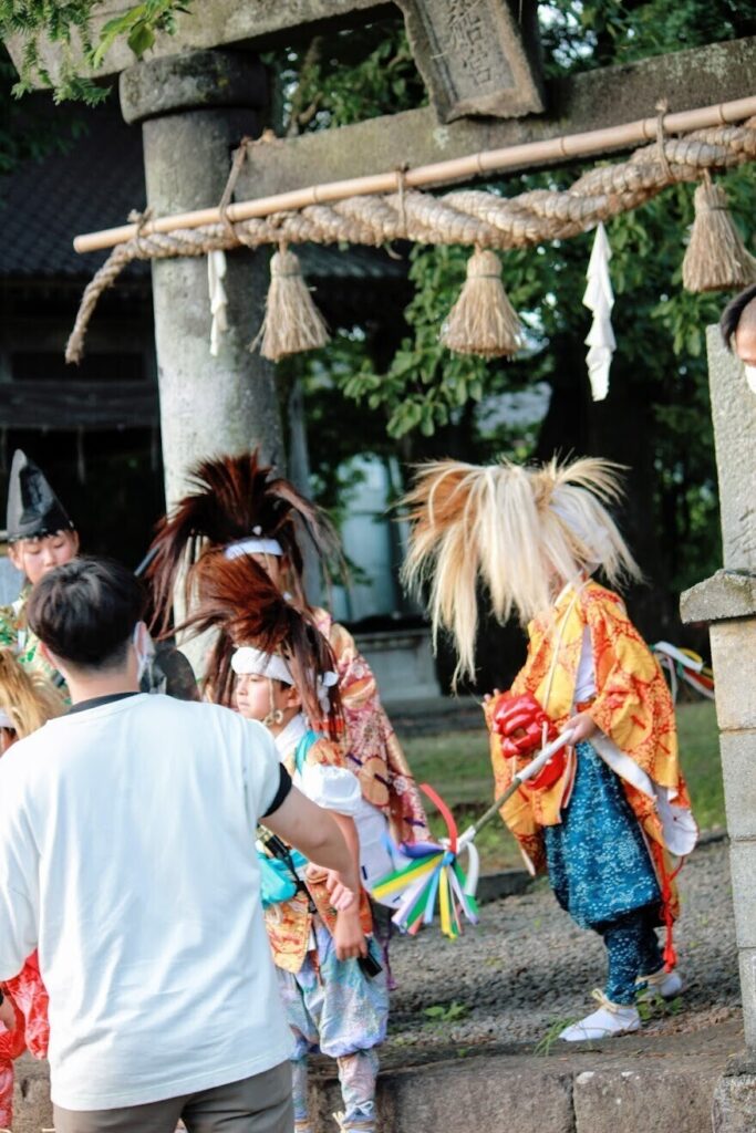 重要無形民俗文化財「唐原神楽」ポスター撮影レポ