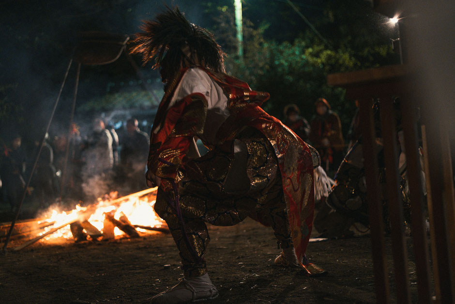 2023年12月3日|黒土神楽|沓川神社|豊前市|撮影記録