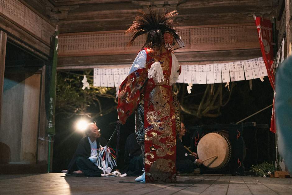 2023年12月3日|黒土神楽|沓川神社|豊前市|撮影記録
