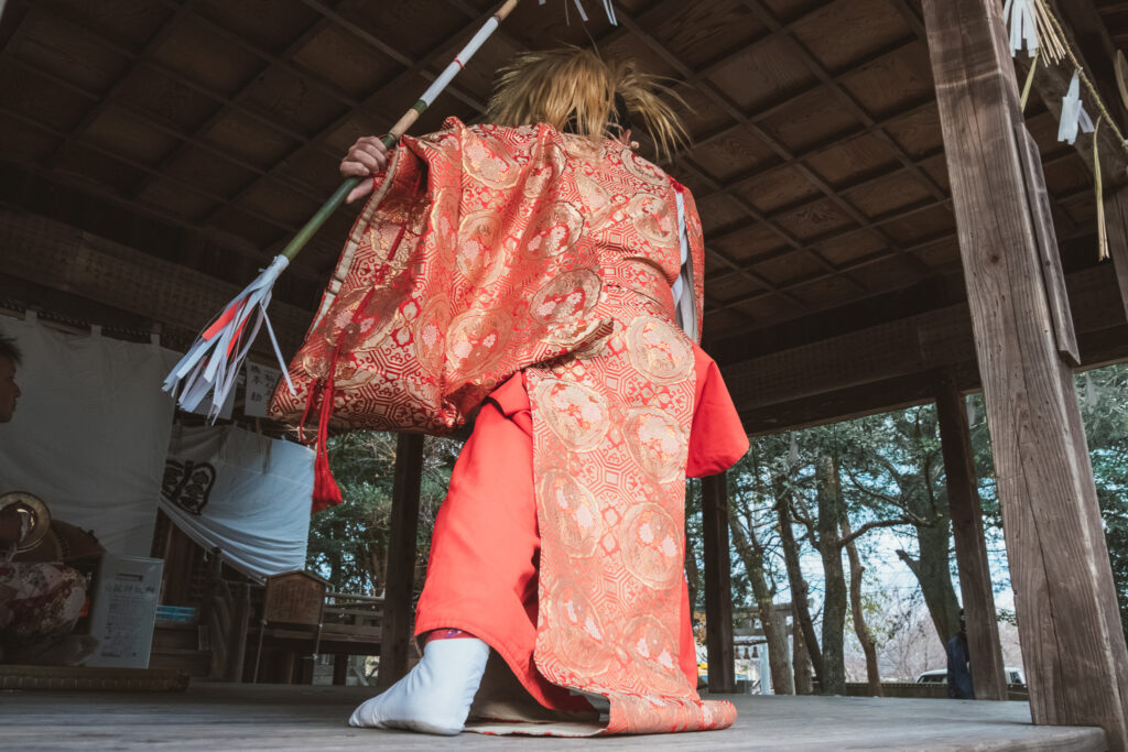 【大分県中津市大新田】白髭神社 蛎瀬神楽奉納へ|フォトライターの歴史カメラ旅