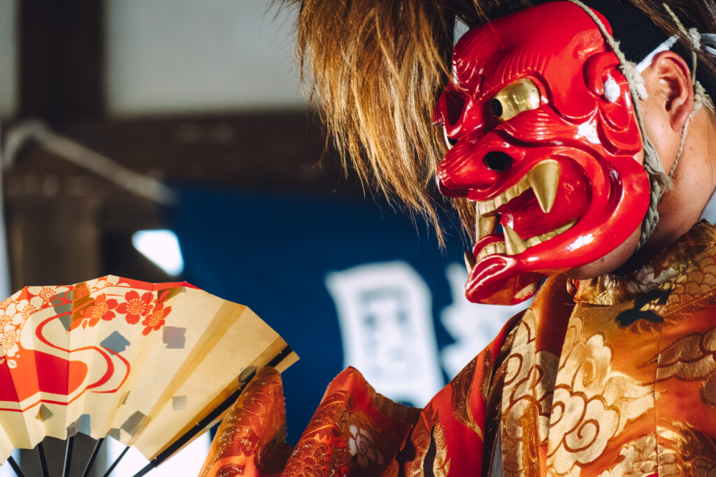 豊前神楽「友枝神楽講」奉納 （宇佐市武領地区／若宮社・稲荷神社・貴布禰神社)歴史カメラ散歩