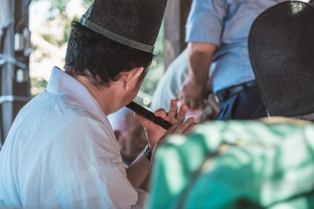 豊前神楽「友枝神楽講」奉納 （宇佐市武領地区／若宮社・稲荷神社・貴布禰神社)歴史カメラ散歩