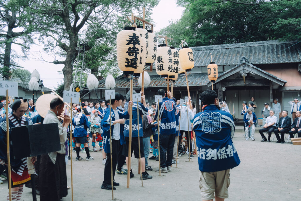 2025/09/27　大分県中津市 白髭神社 大名行列
