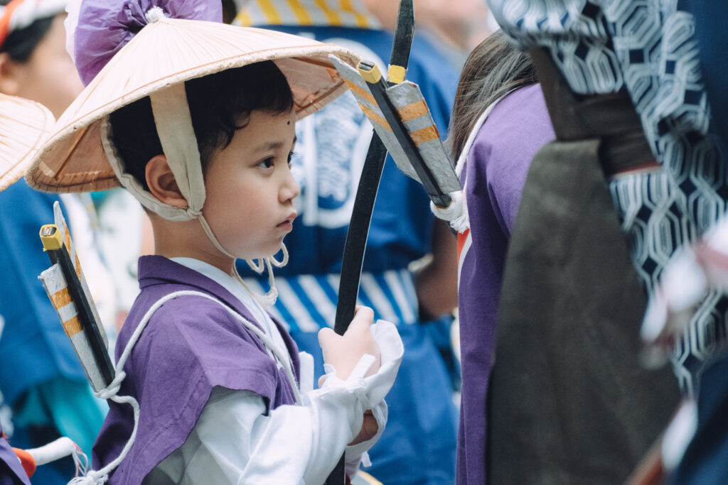 大分県中津市 白鬚神社 大名行列