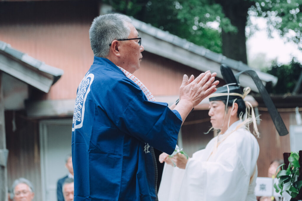 大分県中津市 白鬚神社 大名行列
