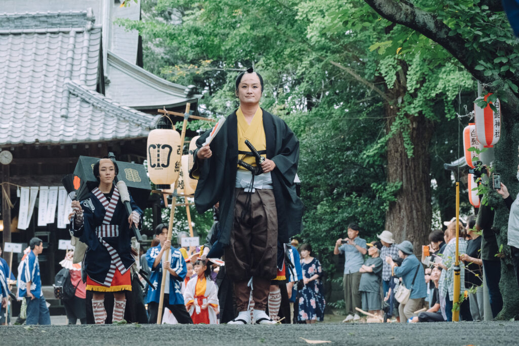大分県中津市 白鬚神社 大名行列