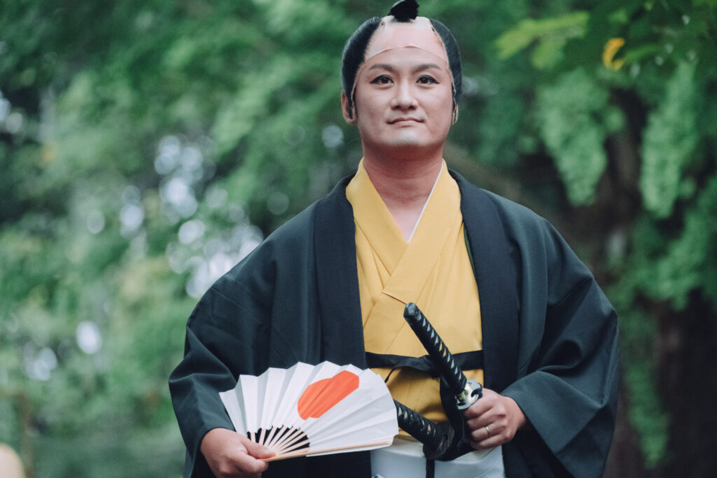 大分県中津市 白鬚神社 大名行列