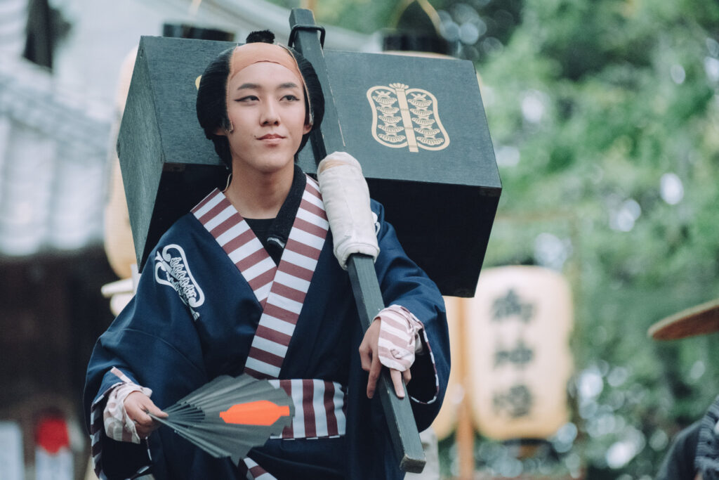 大分県中津市 白鬚神社 大名行列