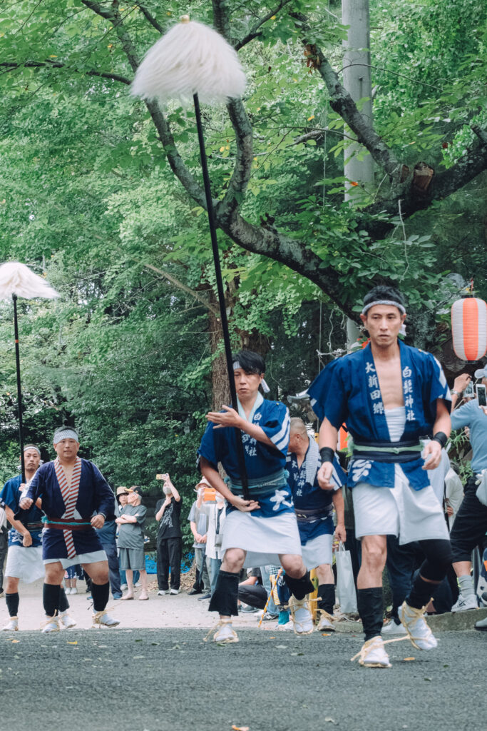 2025/09/27　大分県中津市 白髭神社 大名行列