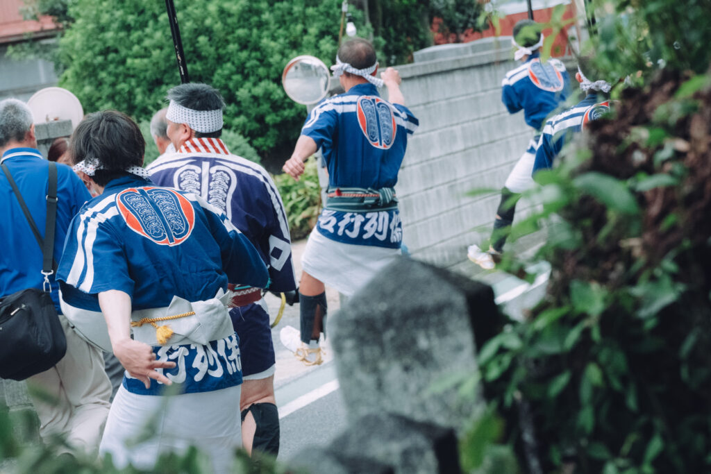 大分県中津市 白鬚神社 大名行列
