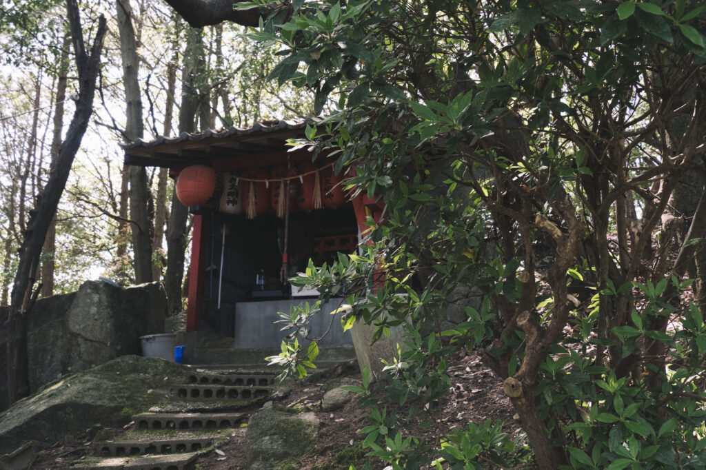 難病平癒の観音様-福岡県みやこ町-胸の観音