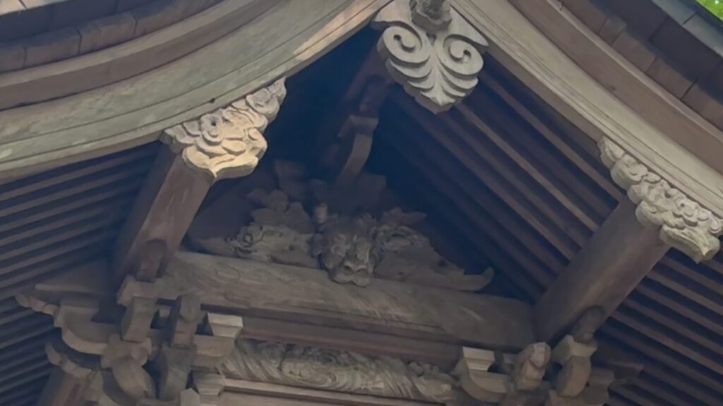 歴謎旅-行橋-今井熊野神社-本殿に牛?