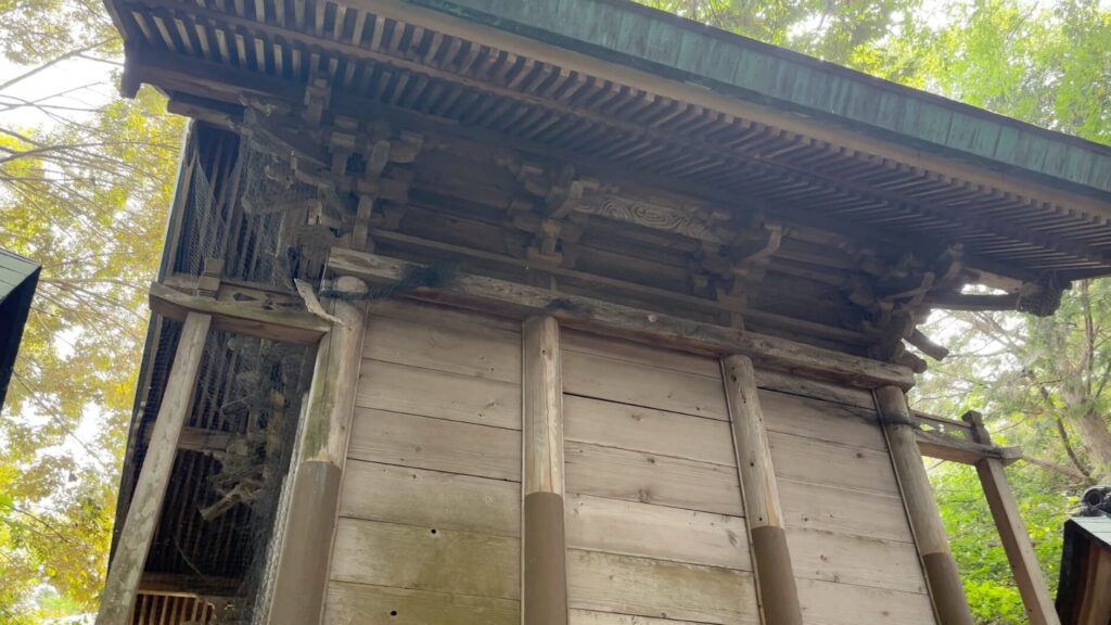 歴謎旅-行橋-今井熊野神社-本殿 背後から