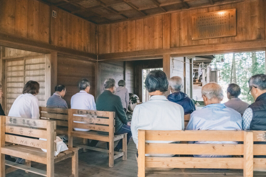豊前市の八屋祇園は「貴船神社(東吉木)」「乙女八幡神社(西吉木)」の神事から始まる