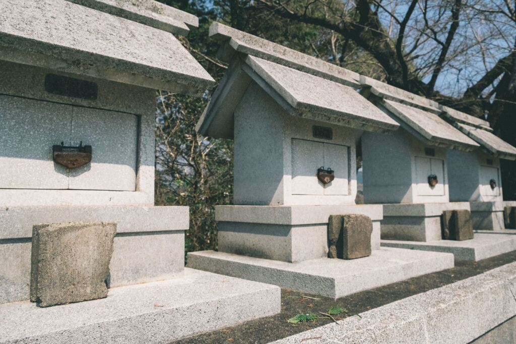 【うきは市浮羽町古川】素盞嗚神社　石祠