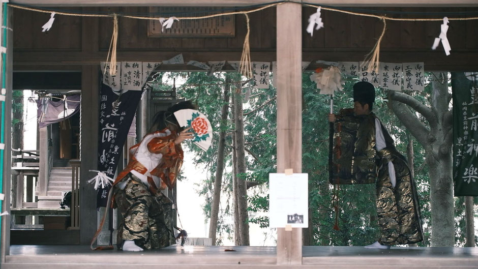 豊前市 乙女八幡神社 黒土神楽講奉納へ|フォトライターの歴史カメラ散歩
