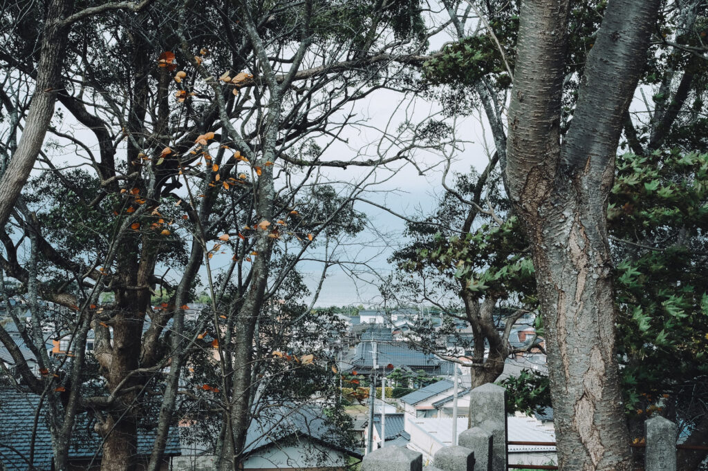 5世紀の大分県で最大の前方後円前期柄鏡式古墳「高倉古墳」、その上に建つ高倉神社へ