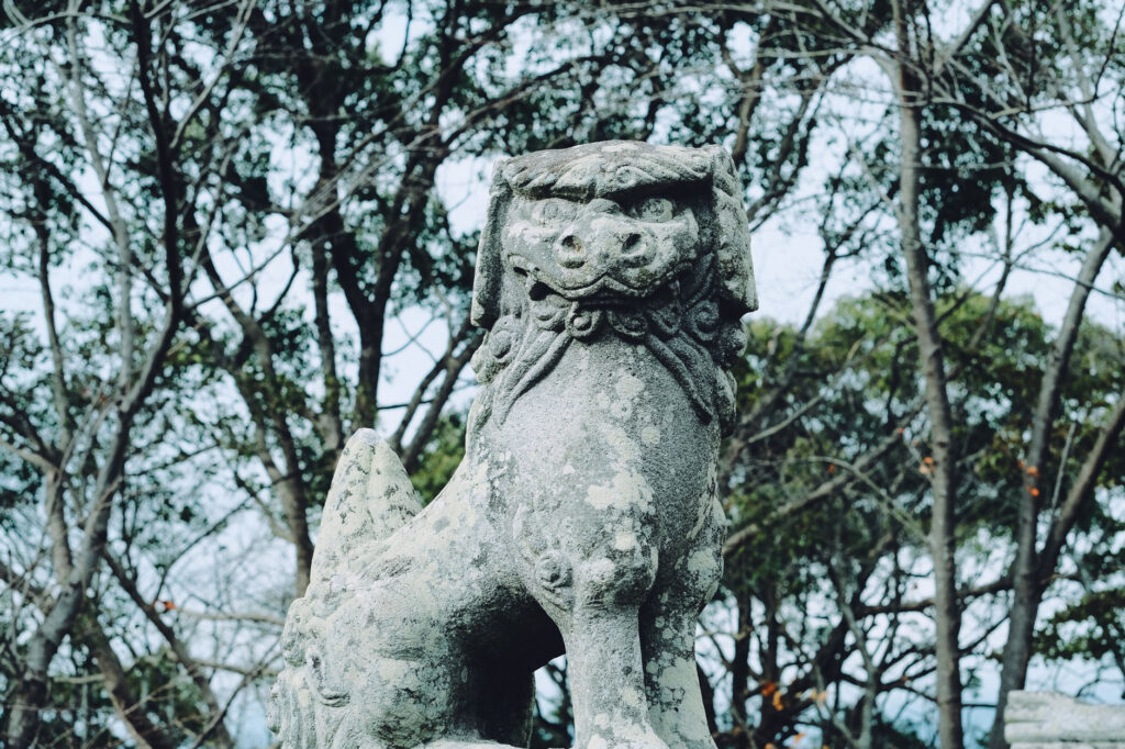 5世紀の大分県で最大の前方後円前期柄鏡式古墳「高倉古墳」、その上に建つ高倉神社へ