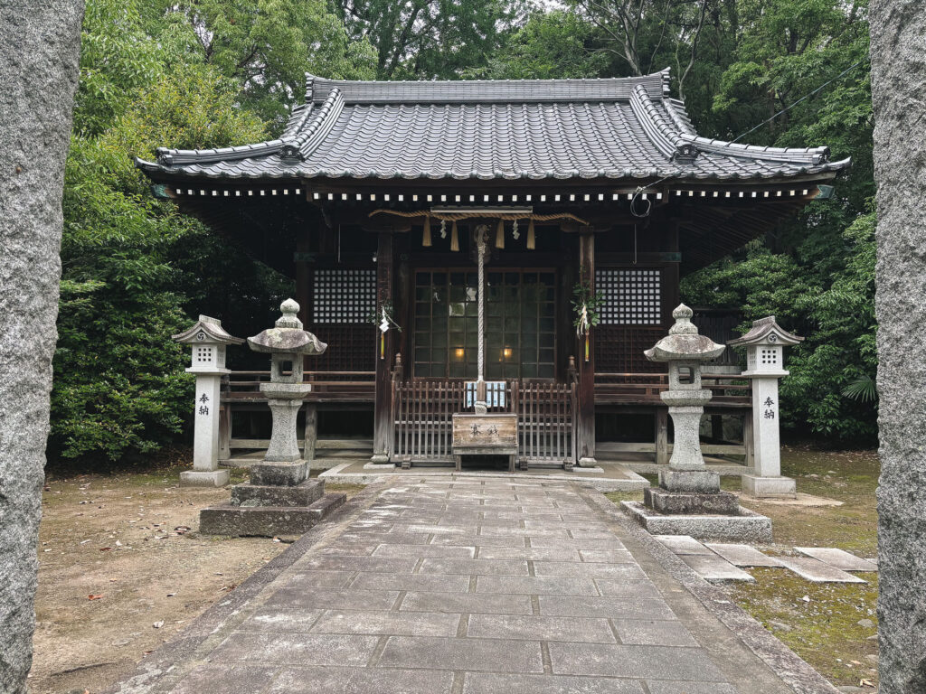 豊前の名将、城井谷(きいだに)の主・宇都宮鎮房と家臣を祀る、中津城の城井神社と扇城神社に行ってきました 拝殿