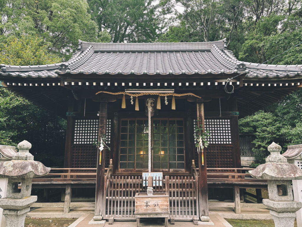 豊前の名将、城井谷(きいだに)の主・宇都宮鎮房と家臣を祀る、中津城の城井神社と扇城神社に行ってきました 拝殿