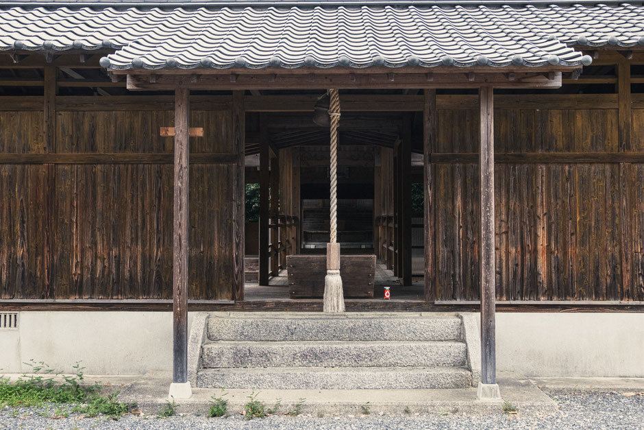 初めて「瀬織津姫」を意識した上毛町・牛頭天王公園の八坂神社 拝殿