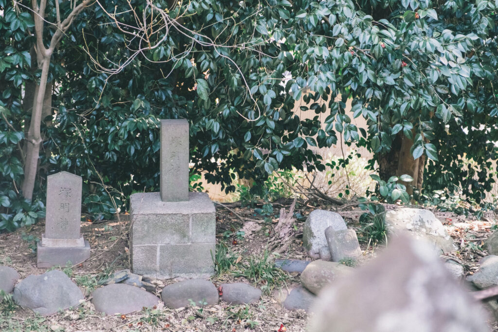うきは市吉井町-若宮八幡神社内-日岡古墳-塚明神