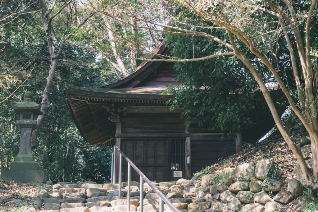 うきは市吉井町-若宮八幡神社内-月岡古墳