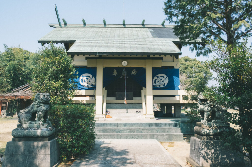 【うきは市浮羽町古川】素盞嗚神社　石祠
