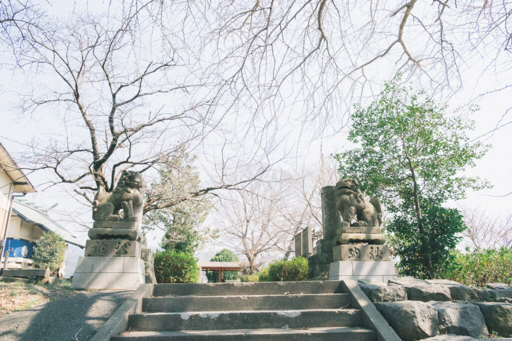 【うきは市浮羽町古川】素盞嗚神社　狛犬