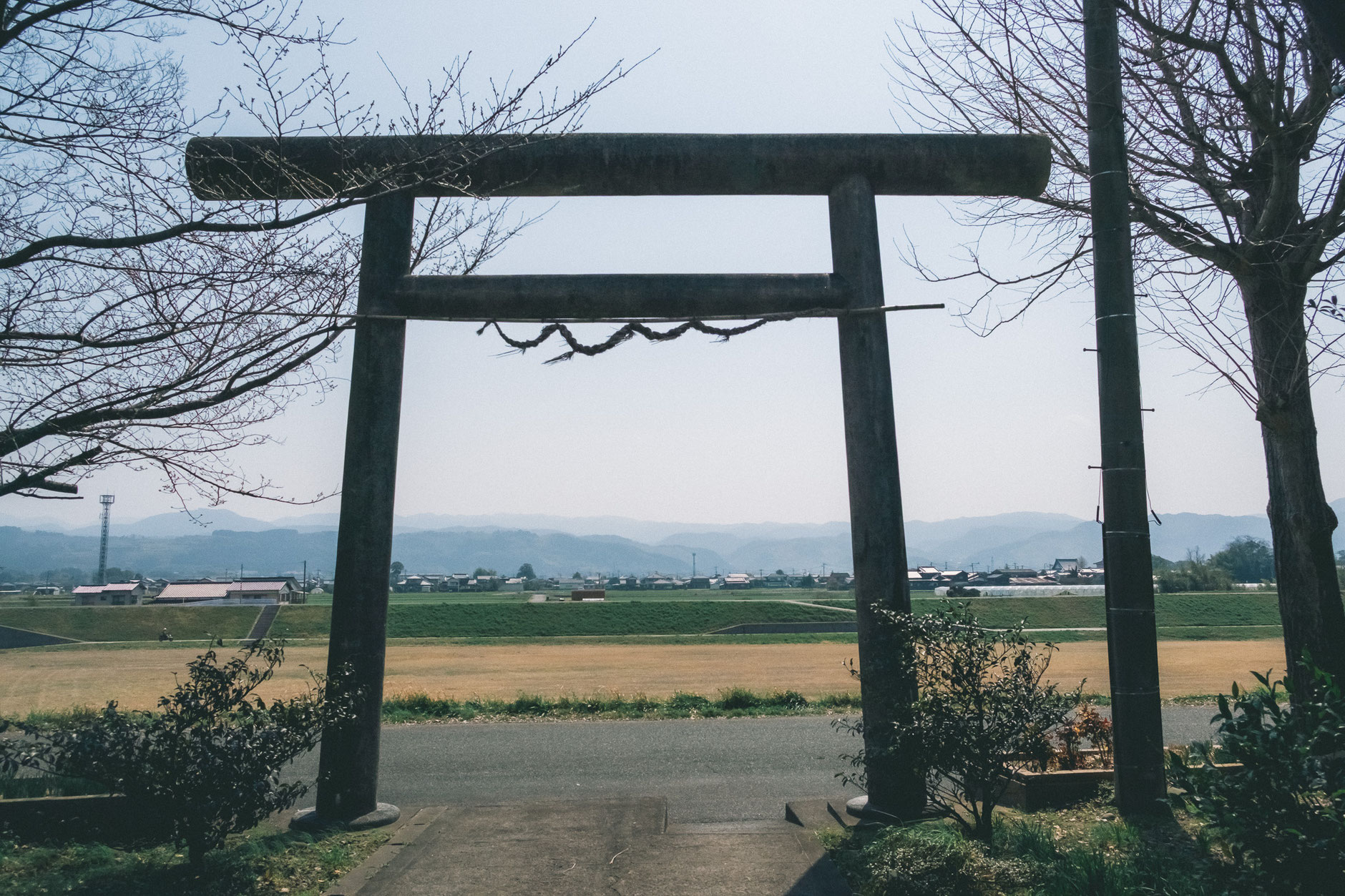 【うきは市浮羽町古川】素盞嗚神社　鳥居