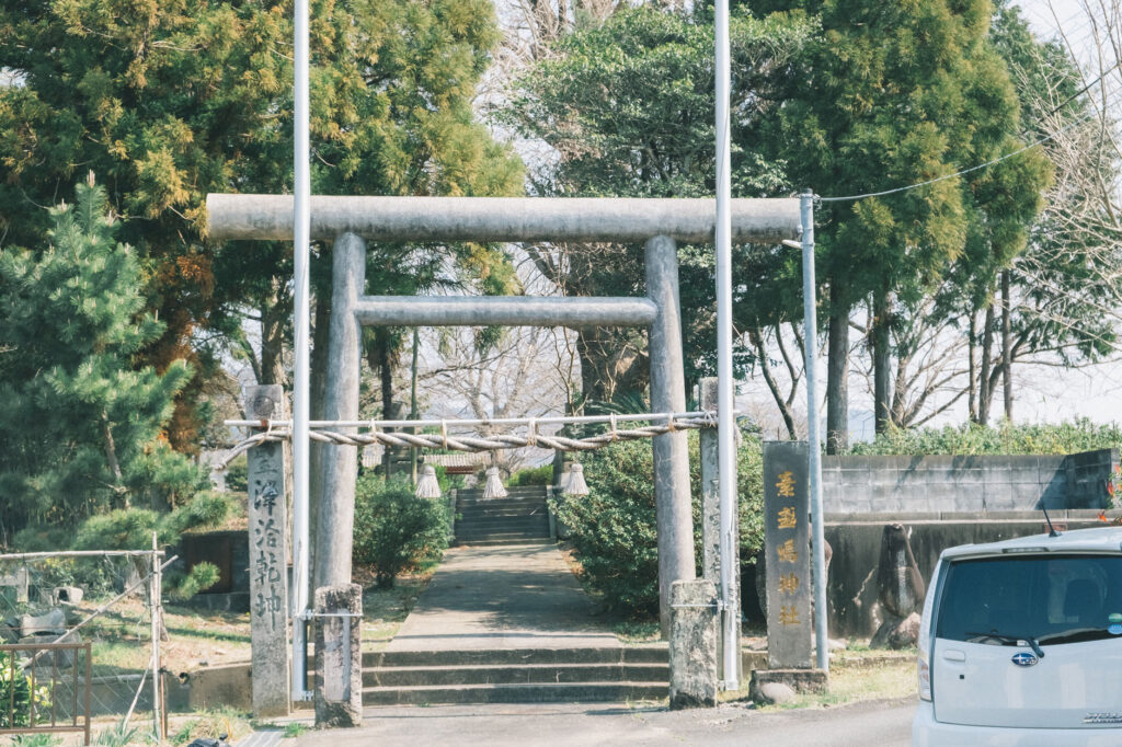 【うきは市浮羽町古川】素盞嗚神社　鳥居