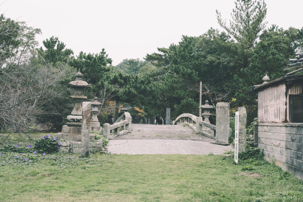 かつて海の中にあった八幡社-豊後高田市-別宮八幡社-潮観橋