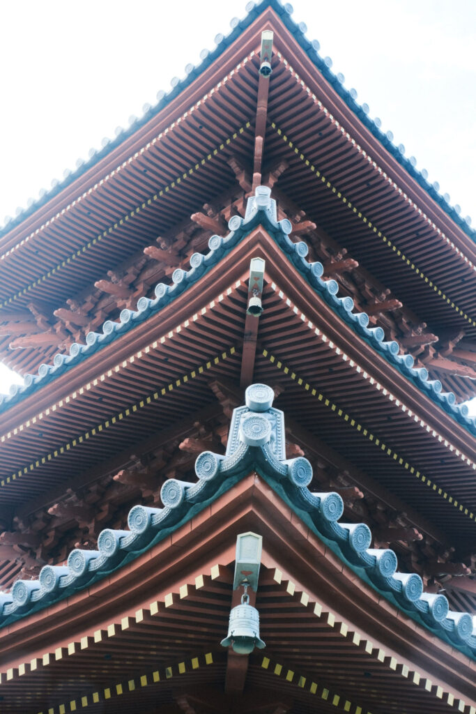 みやこ町-九州に3つしかない築100年超えの塔-豊前国分寺-三重塔 (1)