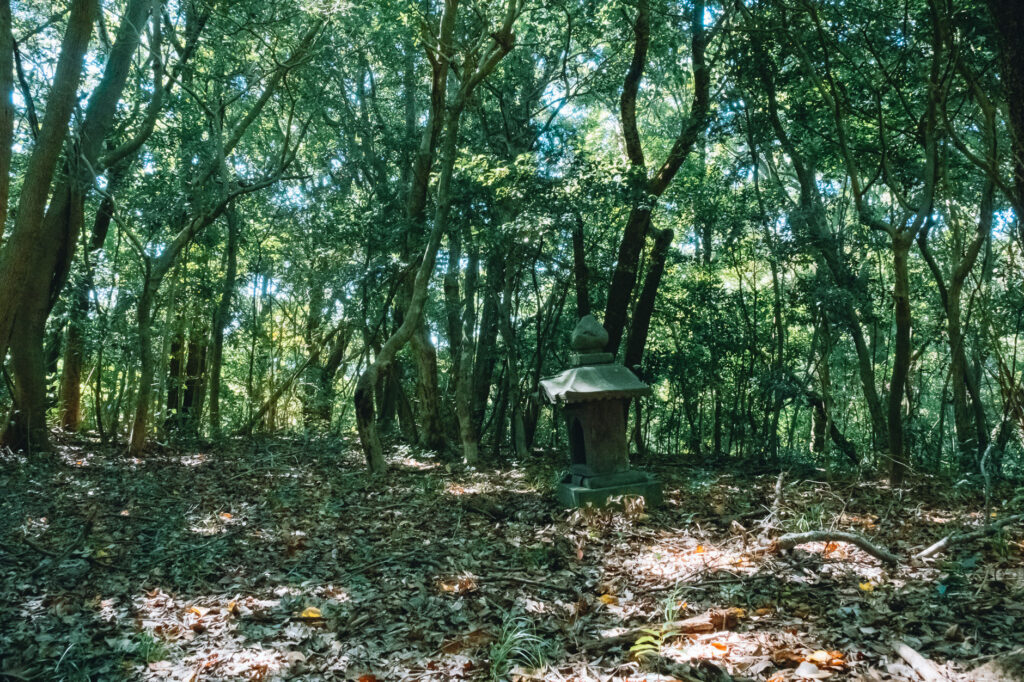 入津原丸山古墳の石祠