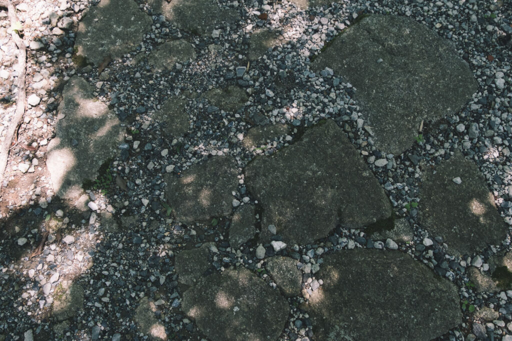 八景山-みやこ町-石畳