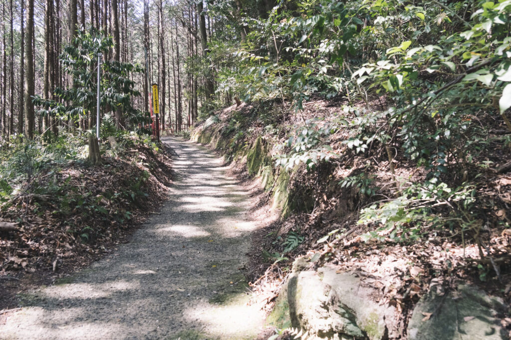 難病平癒の観音様-福岡県みやこ町-胸の観音-参道