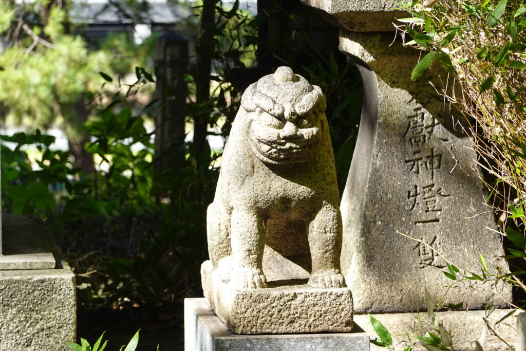 八坂神社 恵比寿神社 狛犬