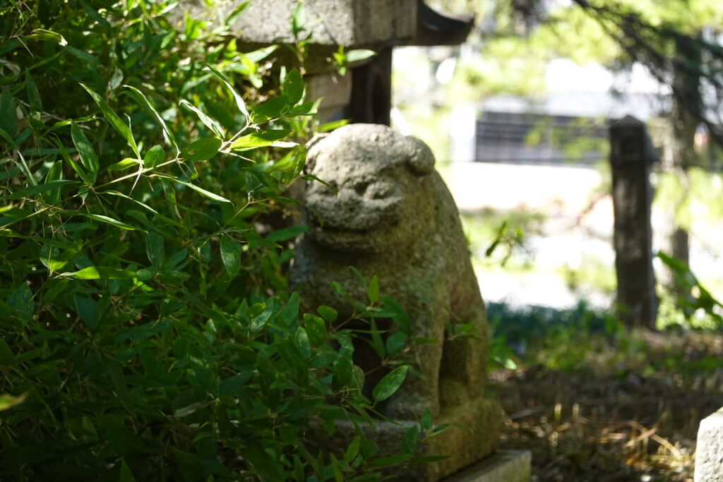 八坂神社 えびす神社 狛犬