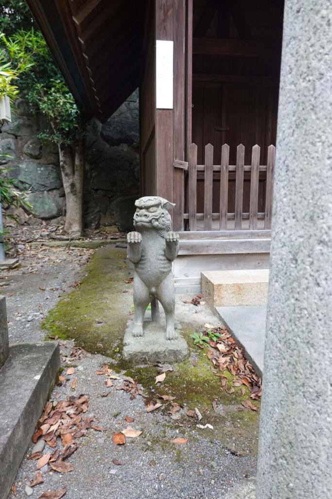 長崎市 諏訪神社 祓戸神社 吽形