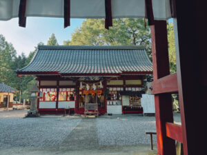 【宇佐市安心院町】妻垣神社の足一騰宮（あしひとつあがりのみや）に新参道ができました