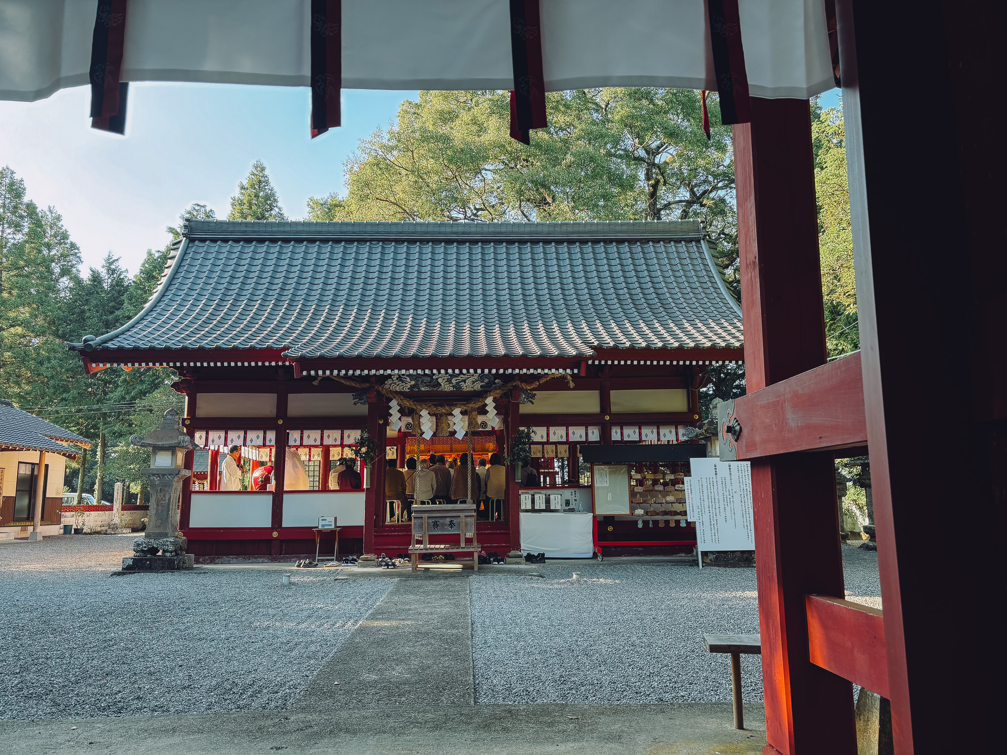 【宇佐市安心院町】妻垣神社の足一騰宮（あしひとつあがりのみや）に新参道ができました