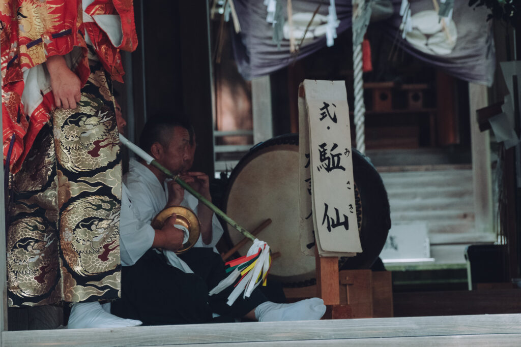 【福岡県豊前市】乙女八幡神社、秋の黒土神楽講奉納へ